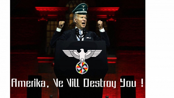Der Führer Has Spoken. Ve Must Now DESTROY AMERIKA!